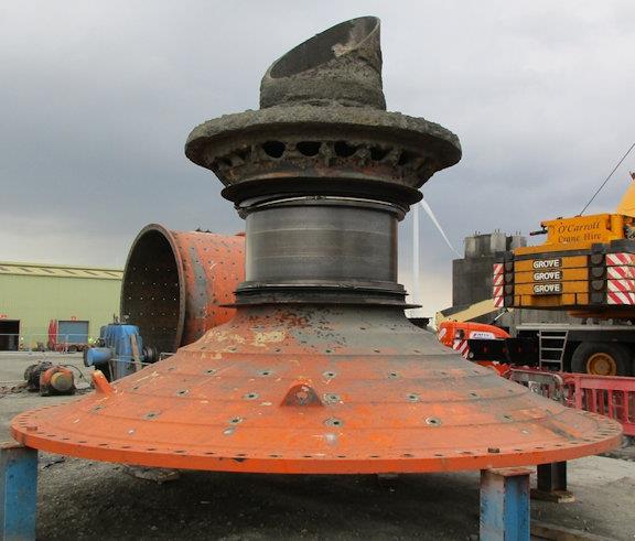 Ani 4.7m X 6.7m (15.5' X 22') Ball Mill With 2,300 Kw (3,084 Hp) Motor)
